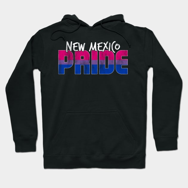 New Mexico Pride Bisexual Flag Hoodie by wheedesign